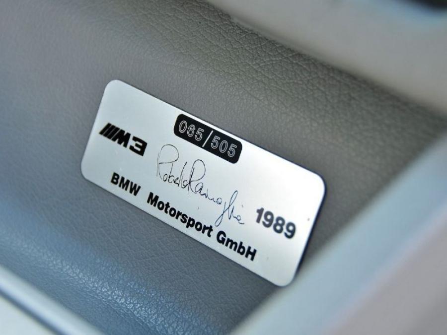  BMW M3 Roberto Ravaglia Edition 1989 года  (фото 5 из 5)